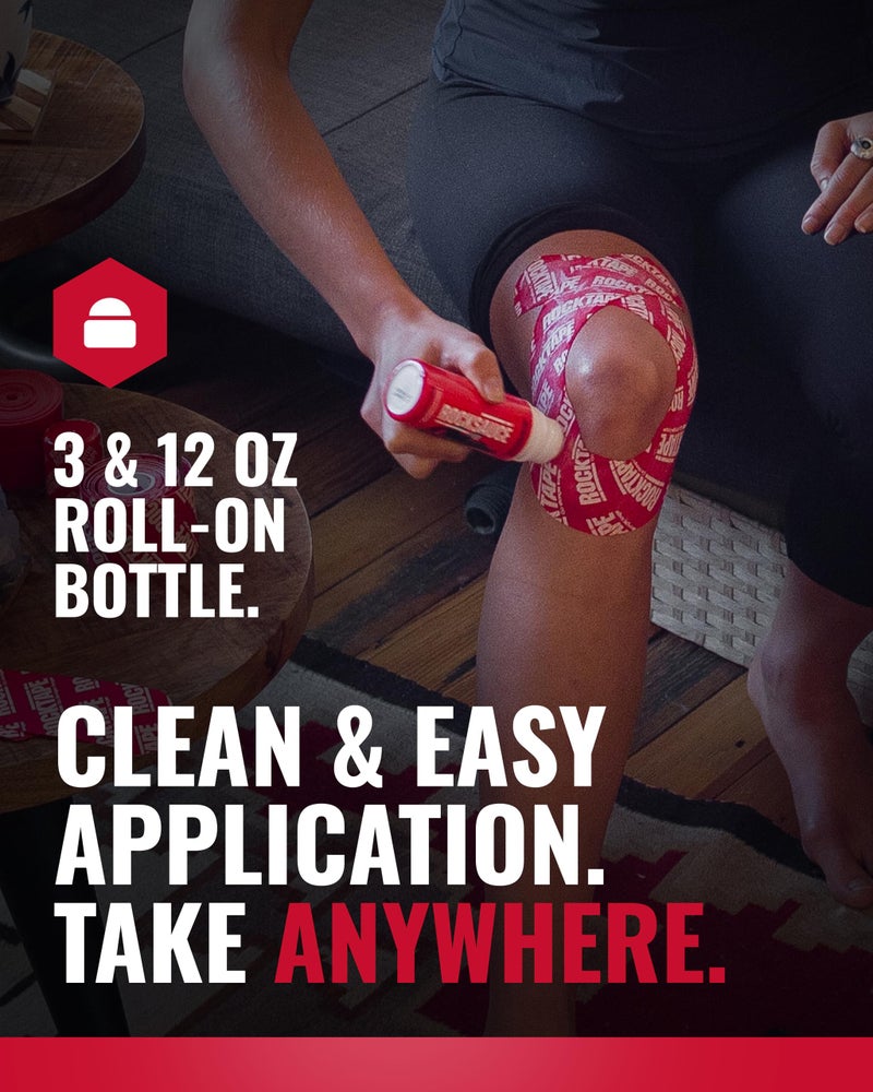 ROCKTAPE RockSauce Fire, 3 oz Roll-On - Easy to use Pain Relief Cream - Capsaicin & Menthol Formula Relieves Muscle & Joint Pain - Works w/ RockTape - No-Mess Applicator - Dye-Free, Won't Stain Clothes - Image 5